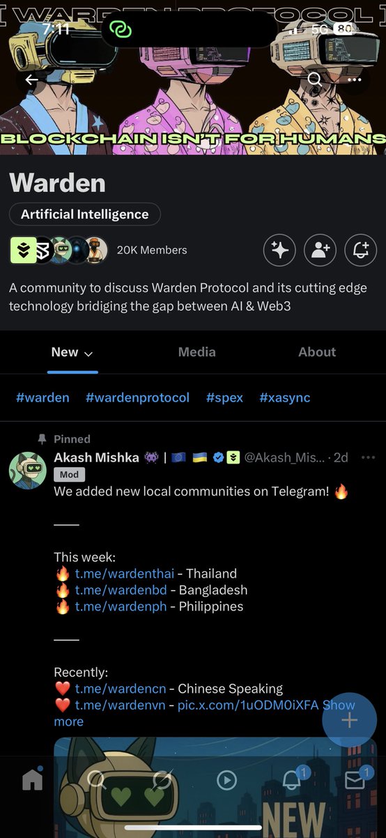 DOLLYP0704's tweet image. Another week to show up for @wardenprotocol.
warden community hits 20k
Another week to grow with the community.
Another week closer to something big.
Let’s keep building.