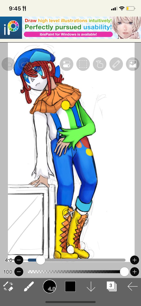 phenomenalpaint's tweet image. Gonna try to finish this old drawing rn
