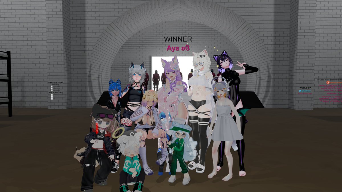 Byuyu_'s tweet image. Lots of funs last night! We fought in a MMD fight club, hosted a small retro podcast, and explored photo-realistic playground. Then we enter the Squid Games. 🦑
#VRChat