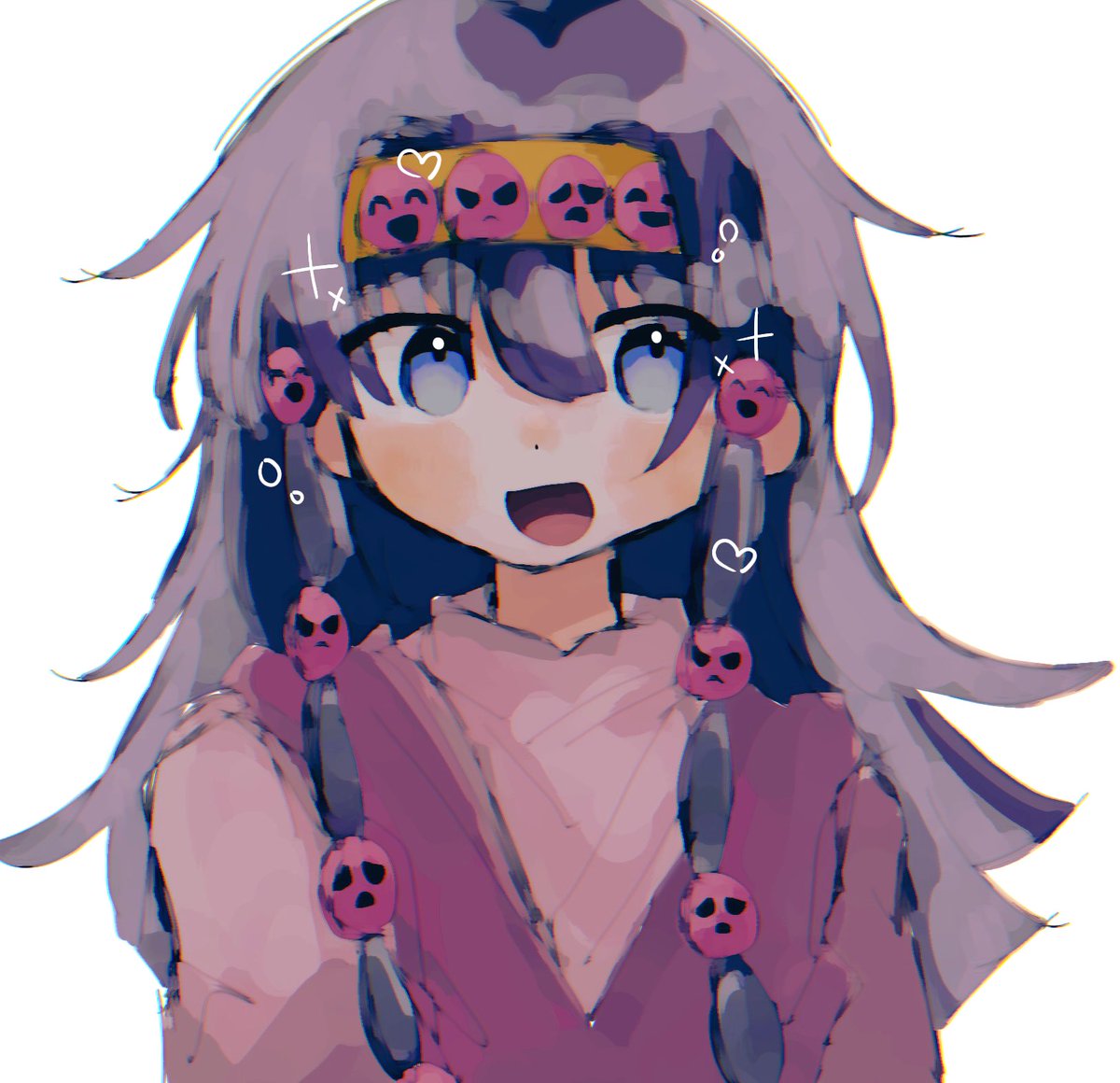 Dryk_56's tweet image. 過去絵のアルカちゃん😄😠😞🙂
#hxh #hxhfanart