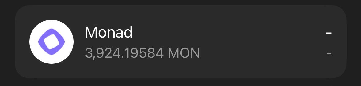 Gm everyone 
Let’s share some monad tokens
1️⃣ FOLLOW ME and turn on post notifications 
2️⃣ like Rt and comment your monad address
Sending to all