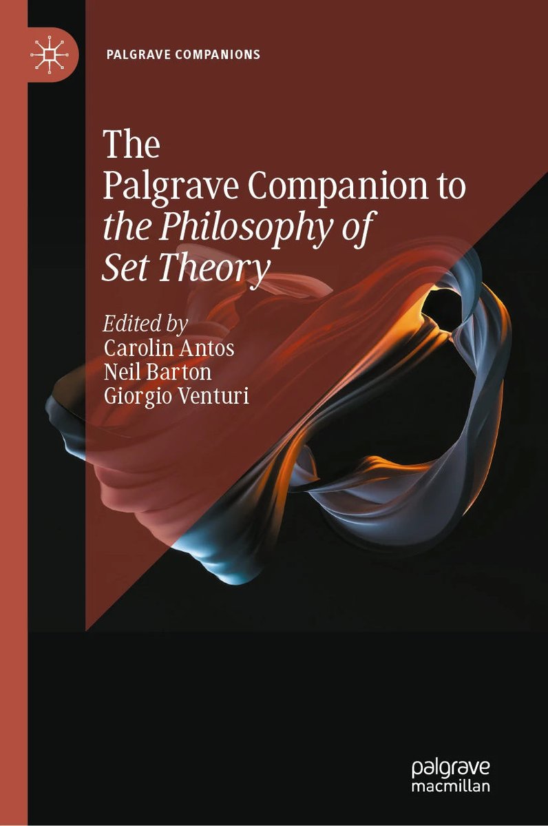Palgrave's tweet image. 'The Palgrave Companion to the Philosophy of Set Theory' showcases some of the up-and-coming voices of an emerging field - the philosophy of set theory - which in recent years has gained prominence in the philosophy of mathematics. bit.ly/4o02IVo