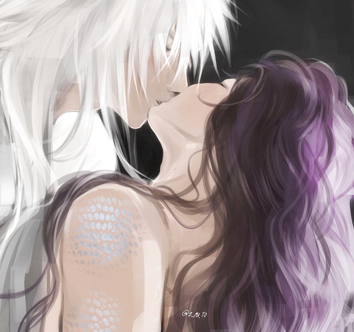 2_MA_TO's tweet image. Starfish kiss (ꈍᴗꈍ)♡