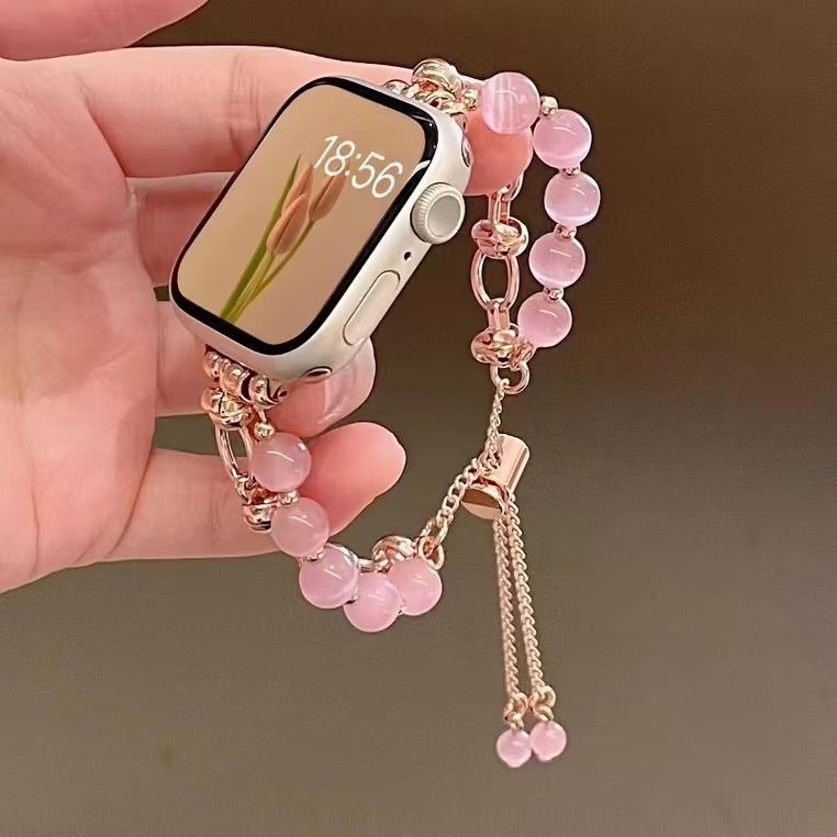 Cek Crystal Beaded Strap for iWatch Metal Chain Watch Band S10 9 8 7 6 SE 5 iWatch Ladies Strap 41mm 40mm 45mm 42mm 49mm 46mm Crystal Bracelet Strap dengan harga Rp104.000. Dapatkan di Shopee sekarang! s.shopee.co.id/2qJvqLp9eq?sha…