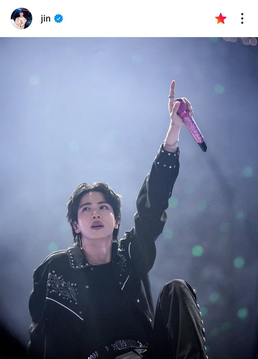 serendipidance's tweet image. Jin in black is unreal.