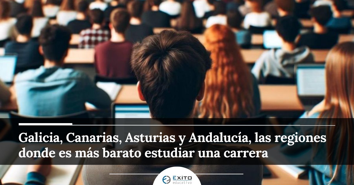 Exito_Educativo's tweet image. Un informe de la @Fundacion_CYD revela que Galicia, Canarias, Asturias y Andalucía se destacan como las regiones con los precios más bajos para estudiar una carrera universitaria.
🔗 exitoeducativo.net/galicia-canari…
#Educación #Universidades #Galicia #Canarias #Asturias #Andalucía