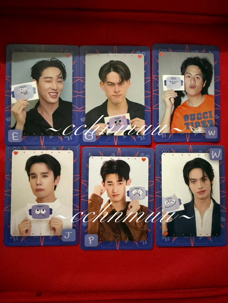 cchnmuu's tweet image. ปล่อยการ์ด แรนด้อมการ์ด
เอส กวิน วินนี่ จิมมี่ โปรเกรส วิน นัท เลโก้ lykn
ใบล่ะ 80฿ (รวมส่ง)
#มหกรรมนิยายนานาชาติ2025xGMMTV