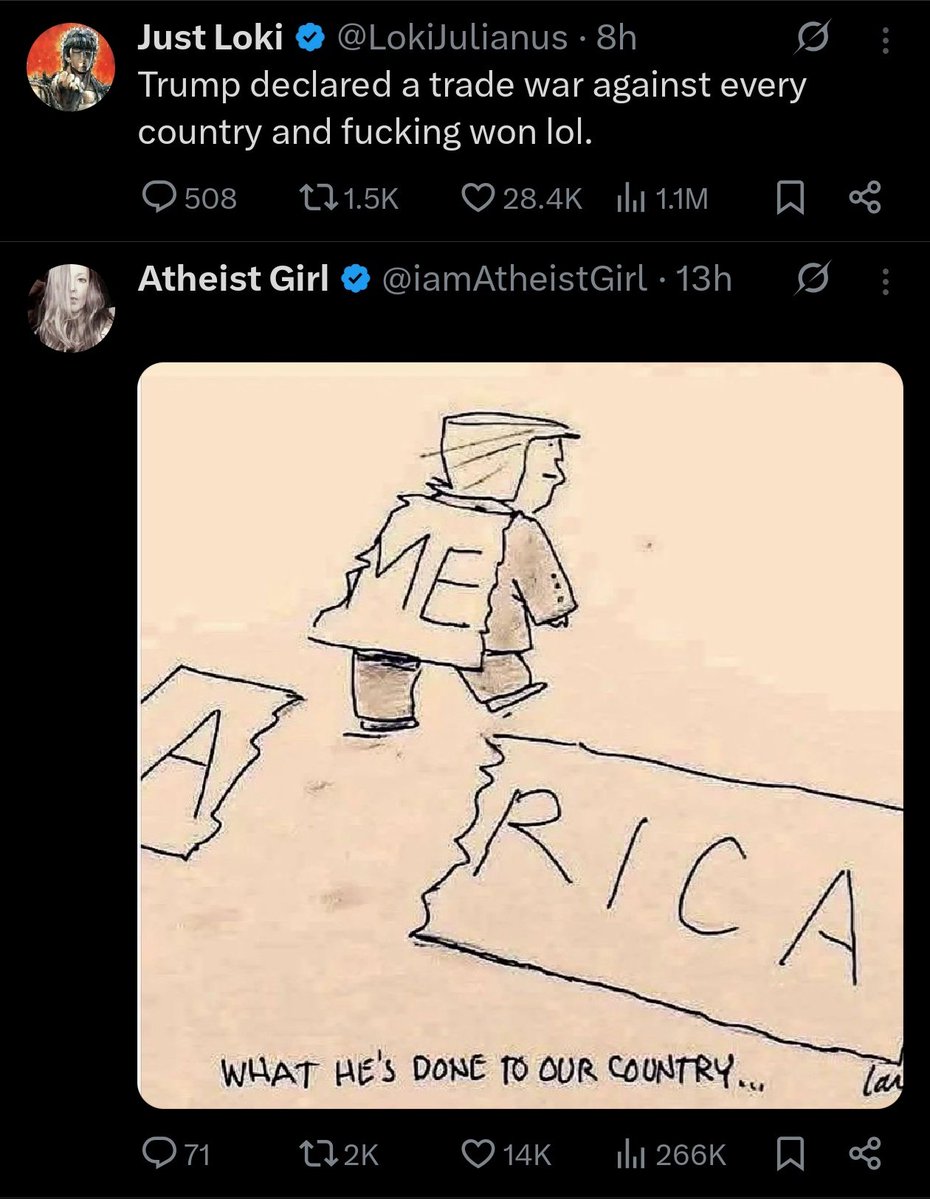 MuslimsInc's tweet image. The two sides of American Twitter...