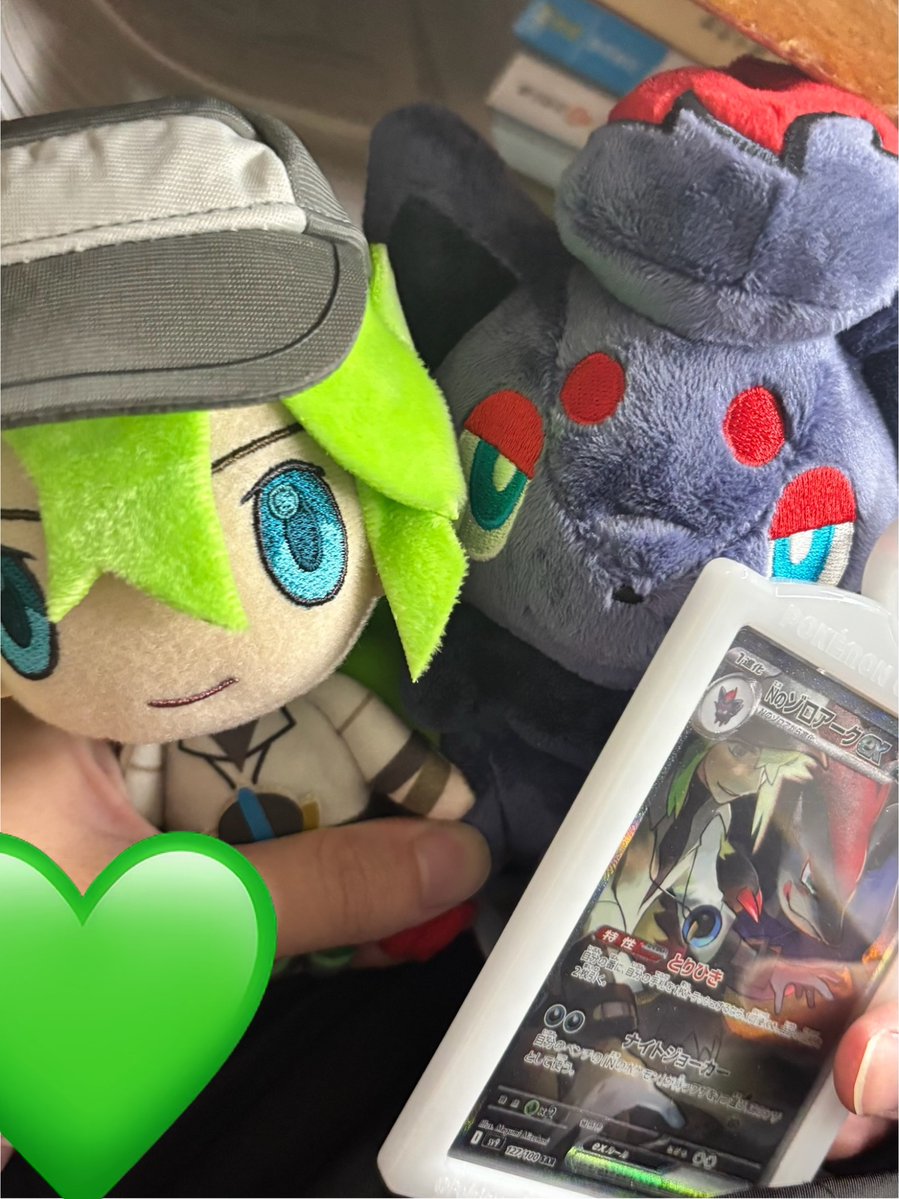 SammyNotSemi's tweet image. N and zorua and zoroark