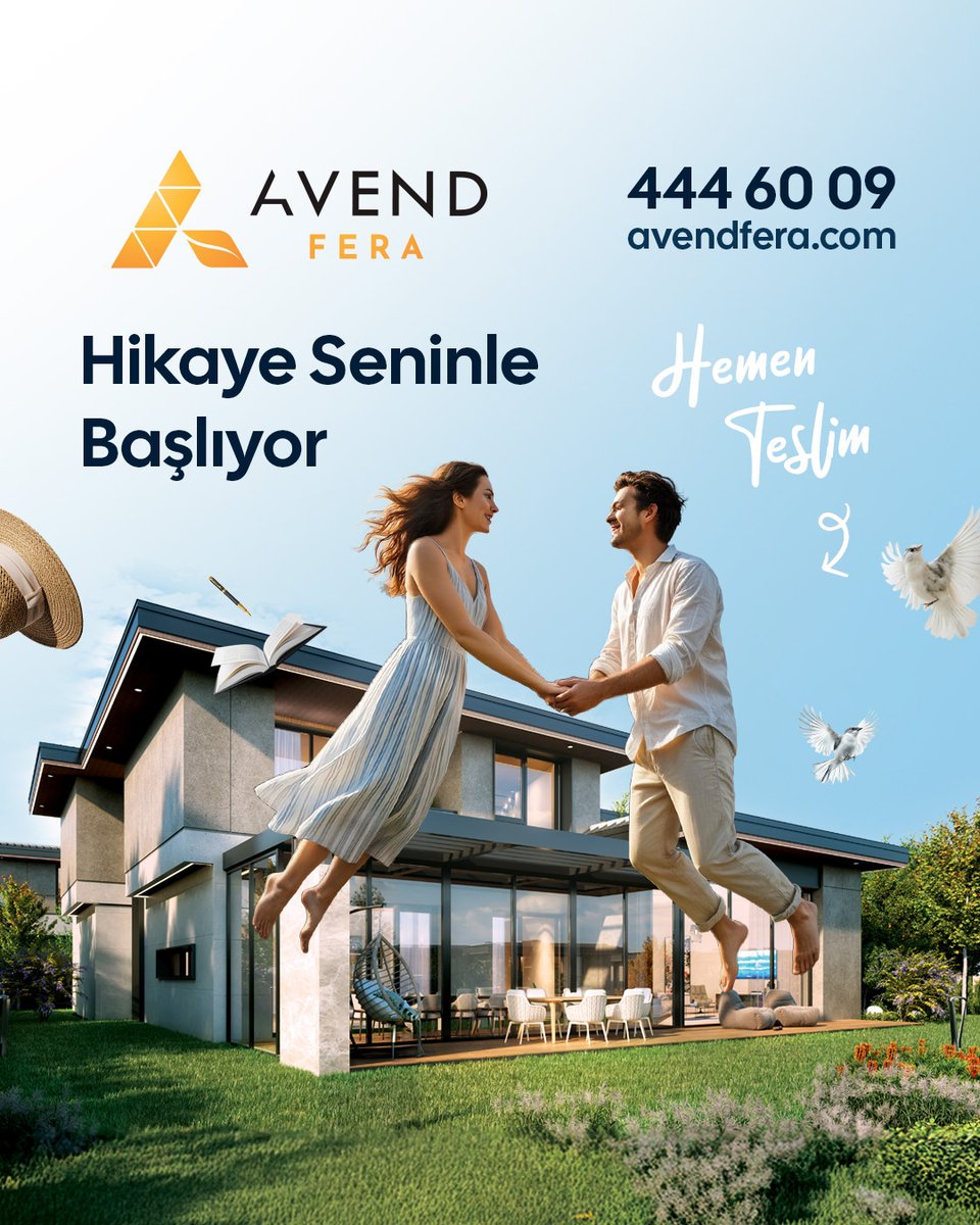 Sevdiklerinizle birlikte birlikteliğin, paylaşmanın, keşfetmenin her ânı değerli.
Avend Fera'da hikaye seninle başlıyor. 👫 
Hemen teslim son fırsatlar için hemen keşfet!

avendfera.com
444 60 09