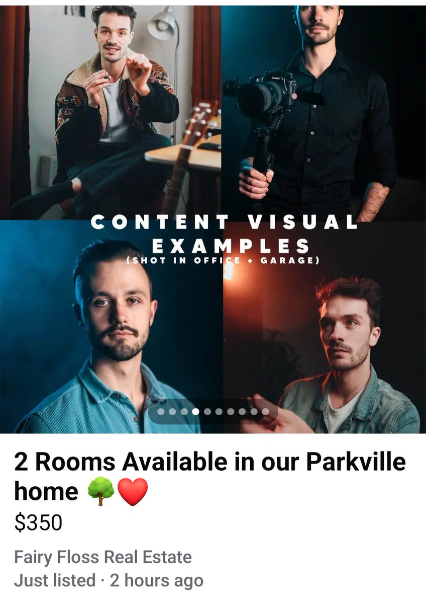 achingkneejoint's tweet image. for just $350 a week you can live in a sharehouse with 3 incredibly annoying entrepreneurship content creators