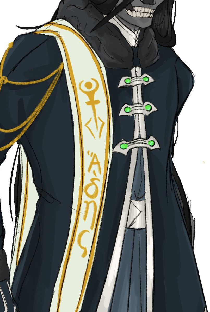 devvilthorne's tweet image. 冰冷的吹来的微风 绵绵的白雪覆盖着的心
（哈迪斯冬装）