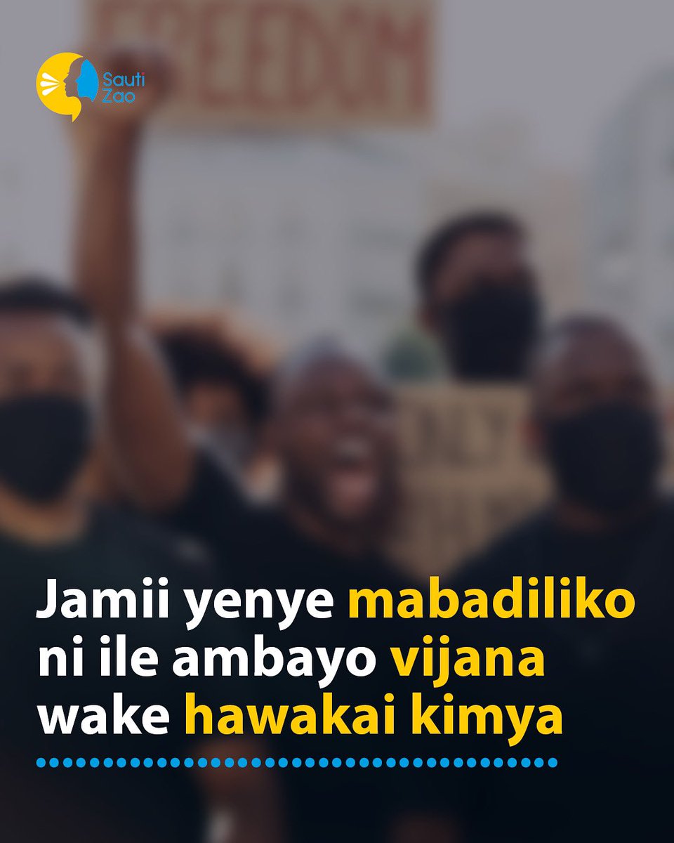 SAUTIZAO's tweet image. Lakini je, wanapoongea wanazungumzia nini?
Ni haki zao? Maendeleo ya kijamii? Teknolojia? Au mustakabali wa taifa?
💭 Unadhani mijadala ya vijana inaleta mabadiliko gani chanya katika jamii yetu?
Tuambie kwenye comment ⬇️
#SautiZao #MitandaoNaSisi #HakiZaKidijitalu…