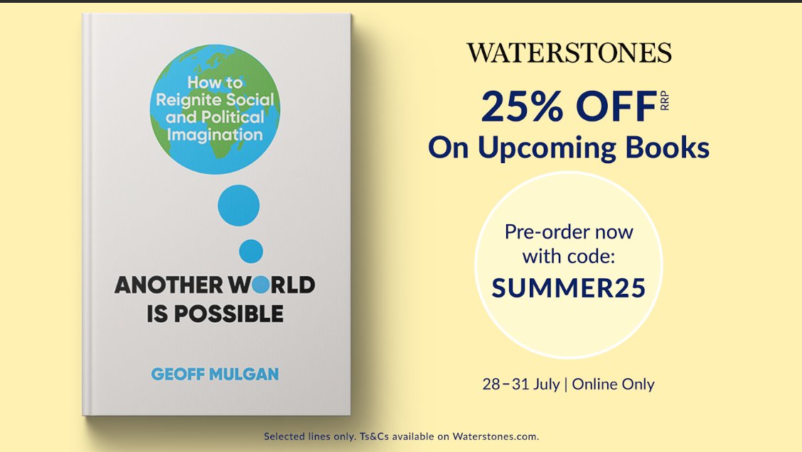 My book on imagination comes out in paperback in October - Waterstones is offering a nice discount for the next 3 days!