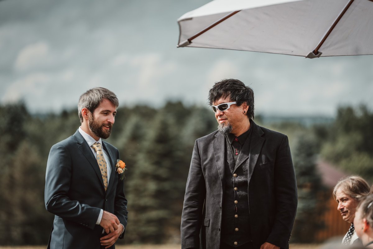 JDDarnell82's tweet photo. My brother and I at his wedding. https://t.co/FshizvwEsk