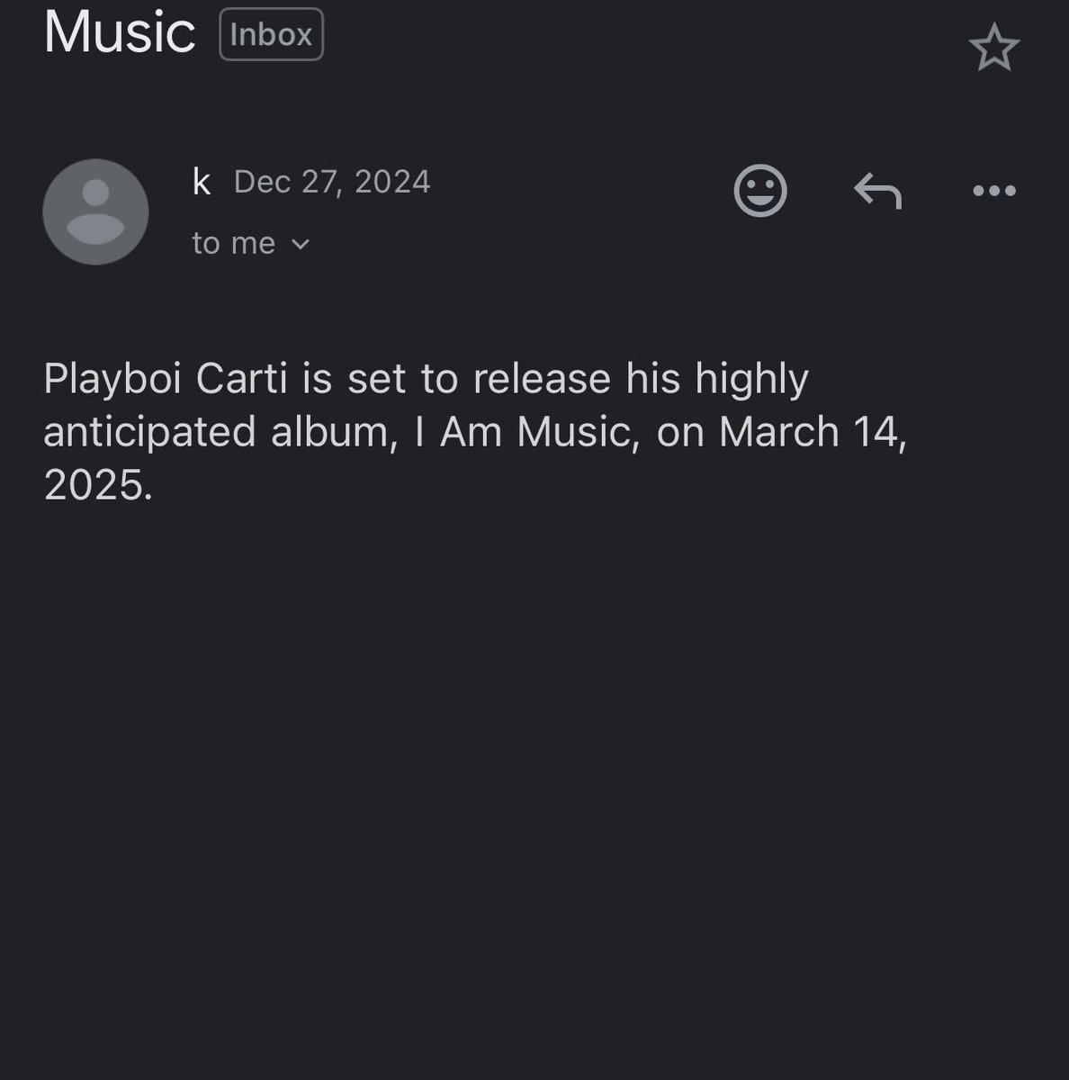 42CEO_'s tweet image. TAKE THIS WITH A GRAIN OF SALT BTW:

Some guy who dmed me telling me the EXACT date ‘MUSIC’ was dropping just emailed me earlier this weekend telling me the date ‘BBY BOI’ was dropping… Will he go 2/2?!