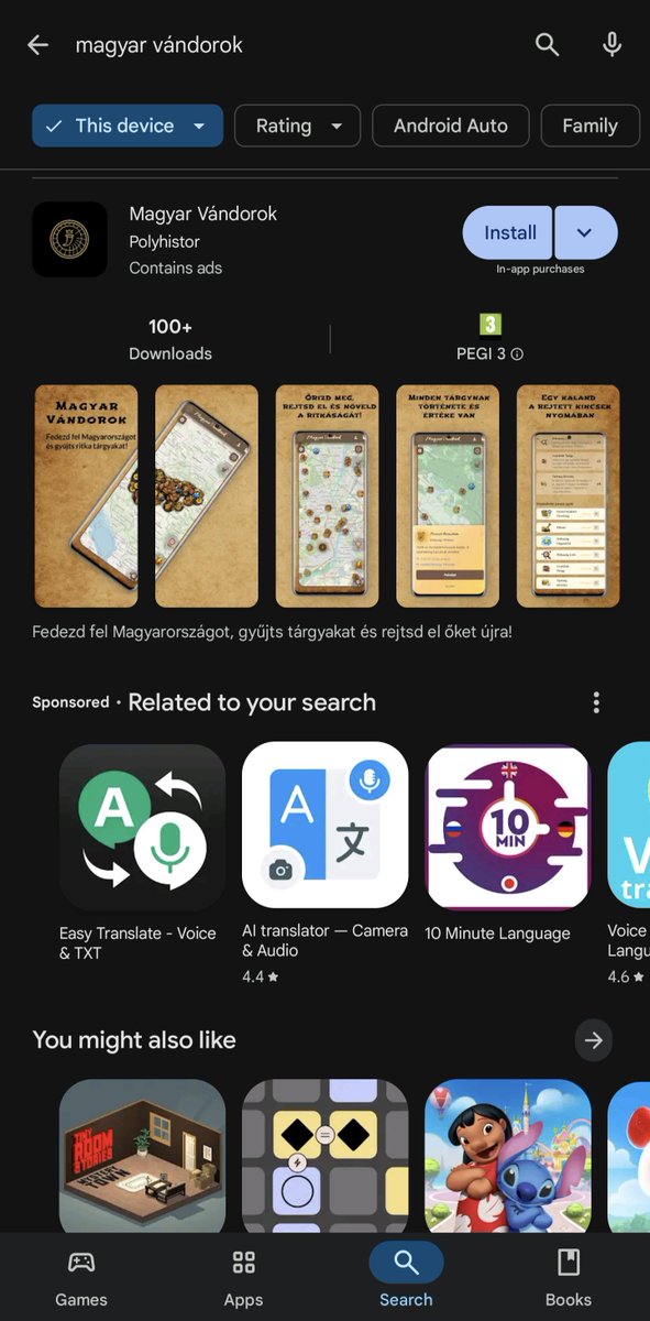 zsmb13's tweet image. Yo Google Play, how can this be the way that the detail page for an app opens, ever? I can see everything but the app I've just tapped on.
In fact, the previous screen showed more info about it...