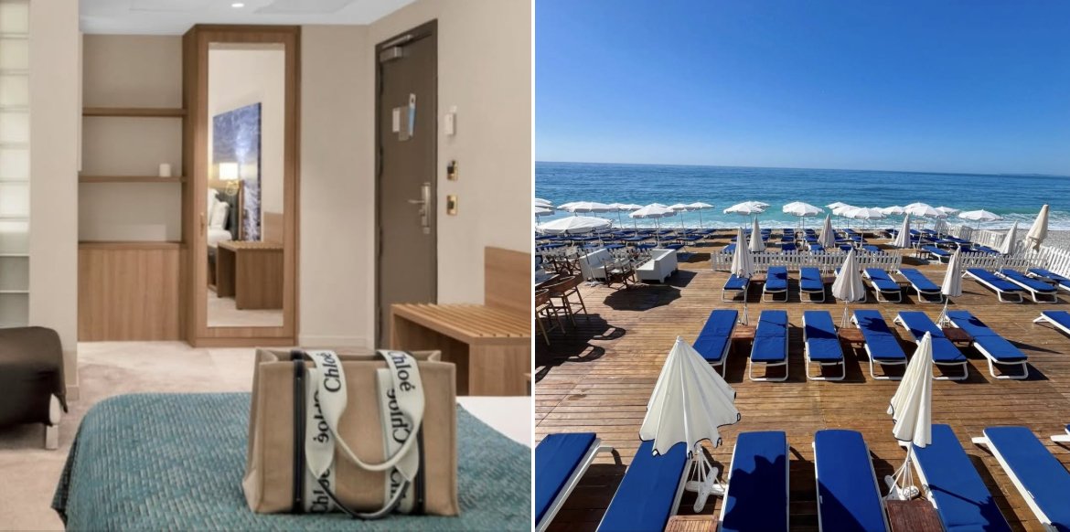 [ #BoutiqueHotelNice #CotedAzurFrance - #Holidays ]
Pensez à réserver sur notre site officiel le #BeachPackage avec séjour et transats pour profiter de notre Plage Beau Rivage Nice.
En exclusivité ici:
hotelnicebeaurivage.com/offres-special…