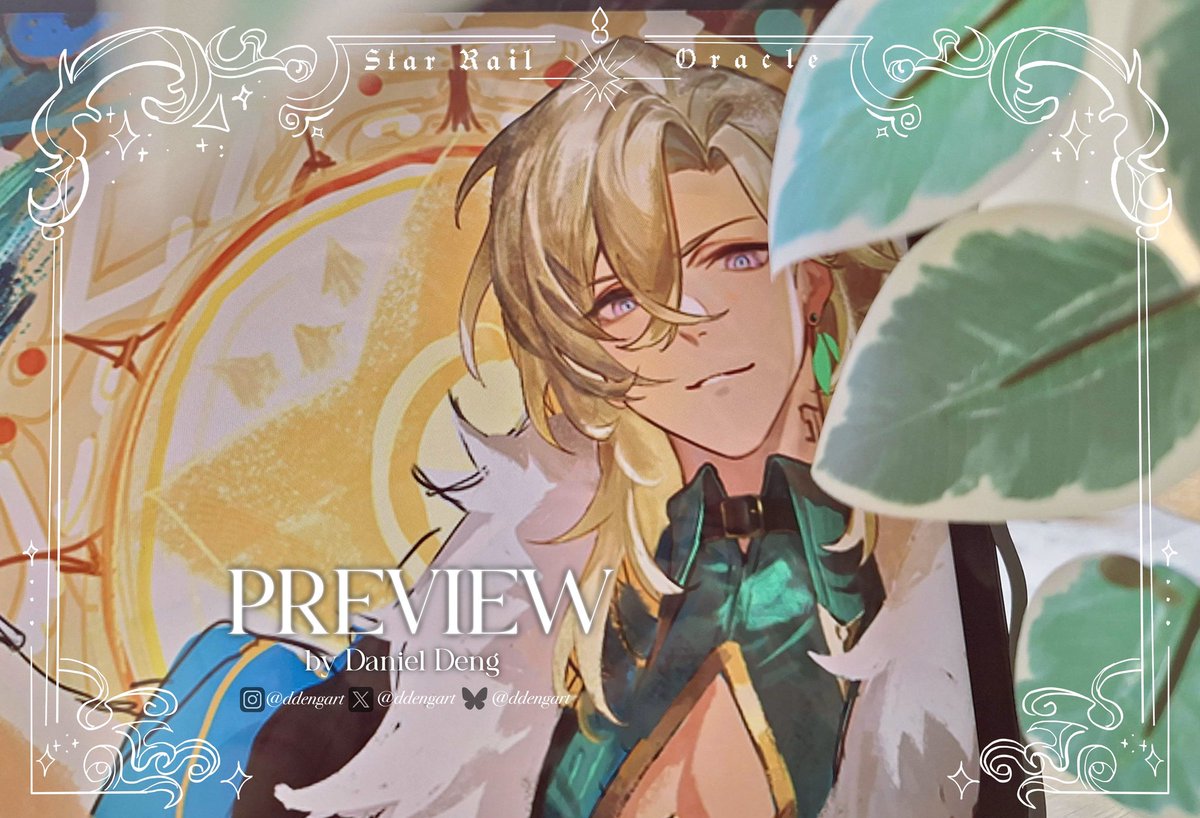 🔮 Another glimpse into the deck: Aventurine !

What path does this card reveal? 🃏✨

🎨 Art by <a href="/ddengart/">Daniel Deng 邓奕铭 🔜 ANYC R02</a>