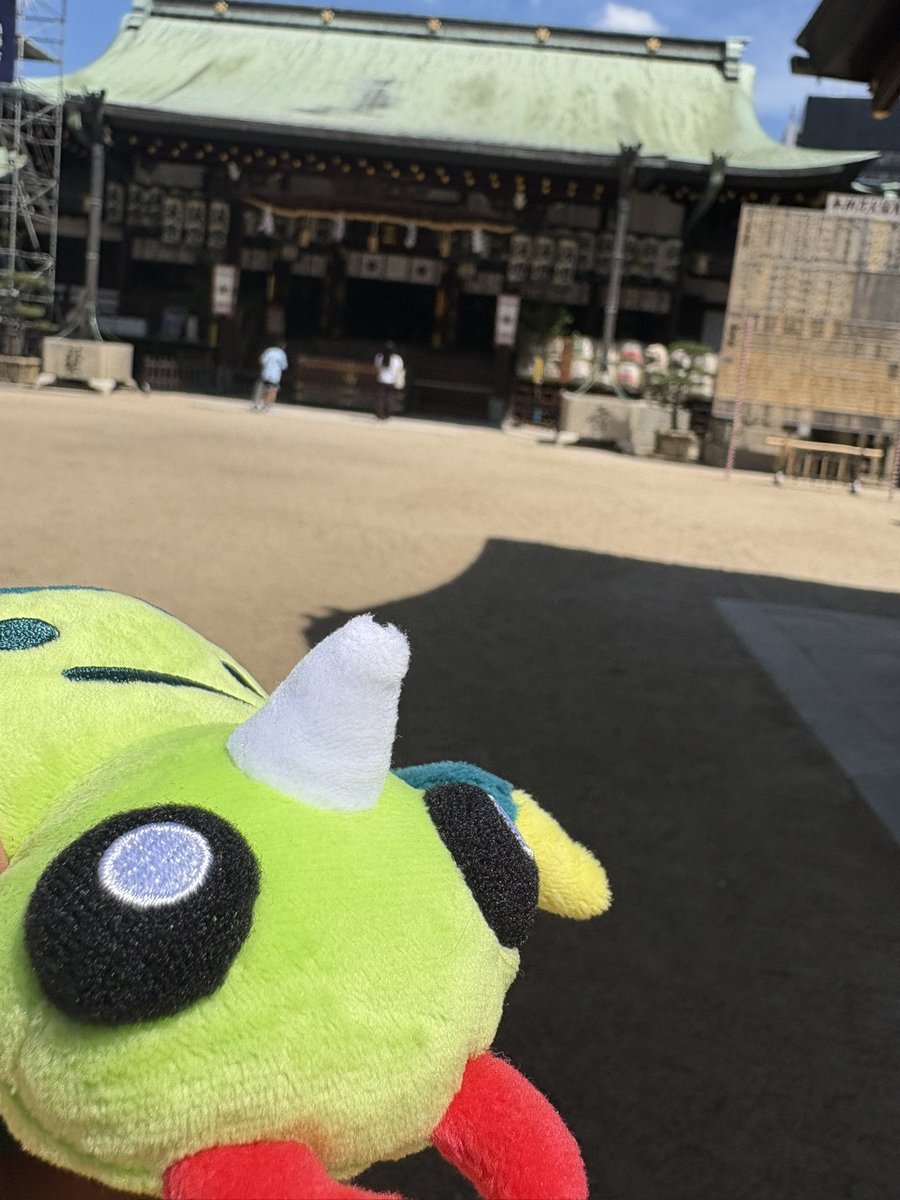 Jgpdwpgmd's tweet image. イトマル連れて大阪散策して限界30代子供部屋おじさんやった