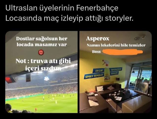 Ahmet YALÇIN(Yeni Hesap) (@nnay2020) on Twitter photo Hulusi bey, 2024 seçiminden sonra Fenerium Alt Tribüne yeni localar yapıldı. YDK’da localar dolu demiştiniz, 2 sene önce talebini söyleyen Aziz bey’e neden bu yeni yapılan localardan teklif etmediniz? Hatta o localardan bir tanesini hatırlayalım <a href="/HulusiBelgu/">Hulusi Belgu ⭐️⭐️⭐️⭐️⭐️</a>
👇👇 Hulusi bey, 2024 seçiminden sonra Fenerium Alt Tribüne yeni localar yapıldı. YDK’da localar dolu demiştiniz, 2 sene önce talebini söyleyen Aziz bey’e neden bu yeni yapılan localardan teklif etmediniz? Hatta o localardan bir tanesini hatırlayalım <a href="/HulusiBelgu/">Hulusi Belgu ⭐️⭐️⭐️⭐️⭐️</a>
👇👇
