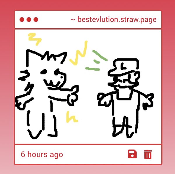 BestEVlution's tweet image. If I must be honest I have no idea what’s going on here but what the hell sure; Hello Luigi.