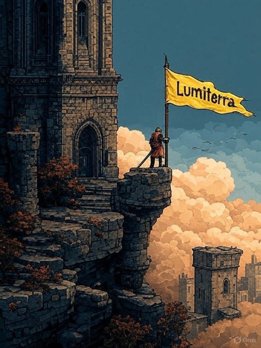 ayoadhe's tweet image. Day 2 of yapping @LumiterraGame till I get my first yap on @KaitoAI 

Lumiterra is a survival world where every move counts

Build your base, gather resources, and craft items

Trade and fight for land in a competitive economy

Everything you own is on-chain

Every item has value…