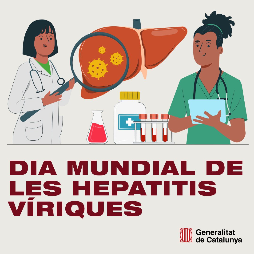 🌍 En el Dia Mundial de l'Hepatitis, ens alineem amb la campanya de l'<a href="/WHO/">World Health Organization (WHO)</a> per conscienciar sobre la importància de l'accés al tractament i eliminar els estigmes que encara l'envolten.
