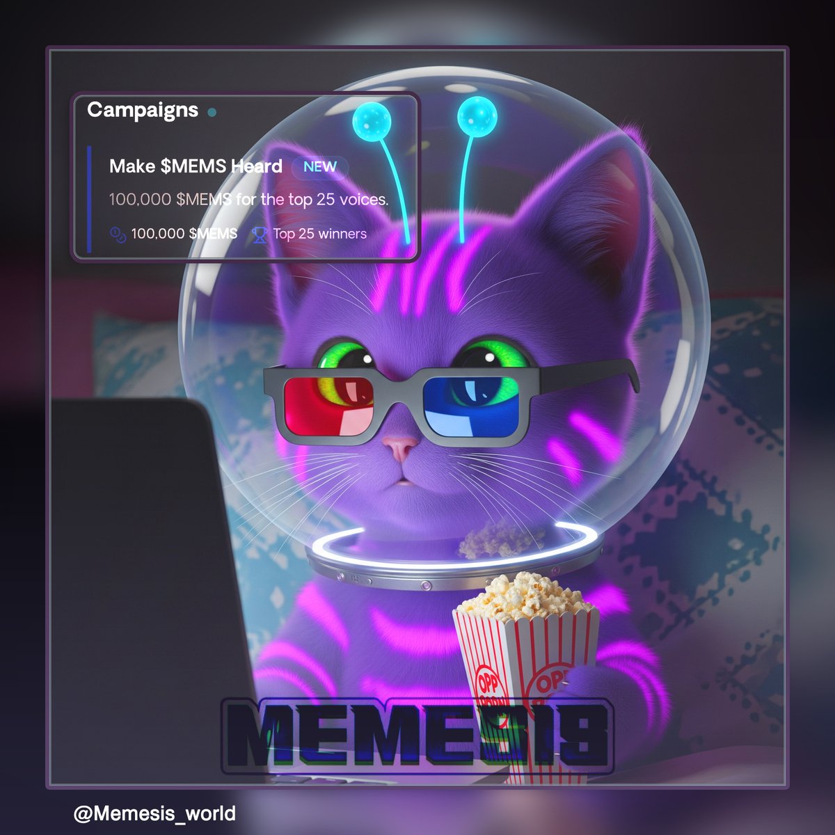 son98x's tweet image. 🐾  100,000 $MEMS for creators at Coin98 Creator Hub. 
creator.coin98.com/campaign/mems

Don&apos;t miss it. The reward is for you, join now.

#MemesisWorld #MEMS #PlayToEarn