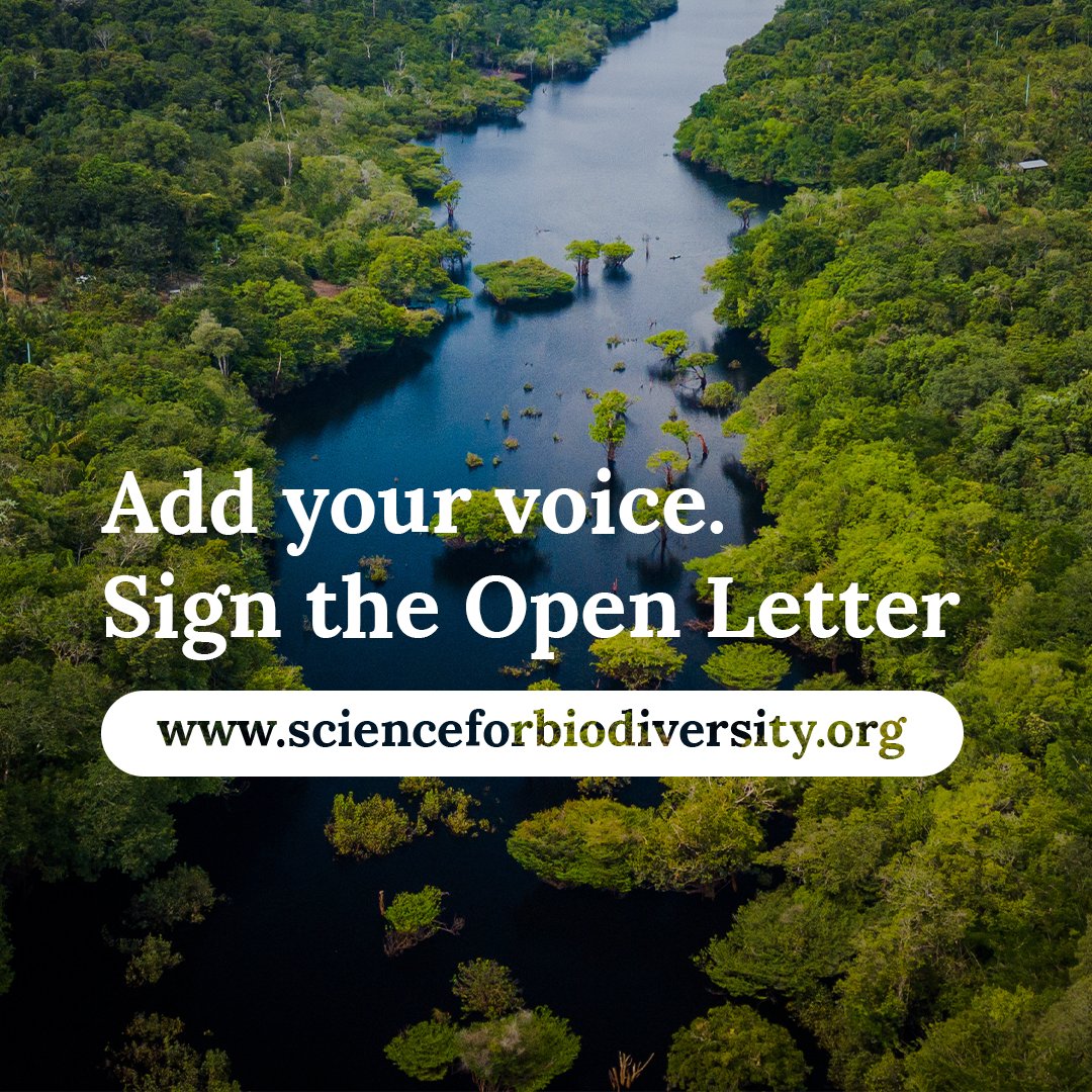Around 1 million species are at risk of extinction.

Closing the door to research means closing the door to innovations that could save species and restore threatened ecosystems.

Add your voice. Sign the Open Letter: bit.ly/4lwyckc