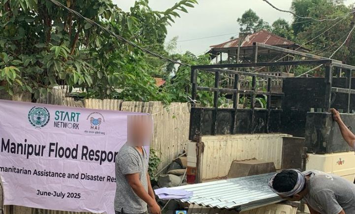 humanaidint's tweet image. In #Manipur, floods have swept away homes- many who were already displaced have now lost even their temporary shelters.

With support from #StartFund and @LOCAL_India_23  member @PrdaManipur1988 , we’re reaching 100 of the most vulnerable families with critical shelter support.