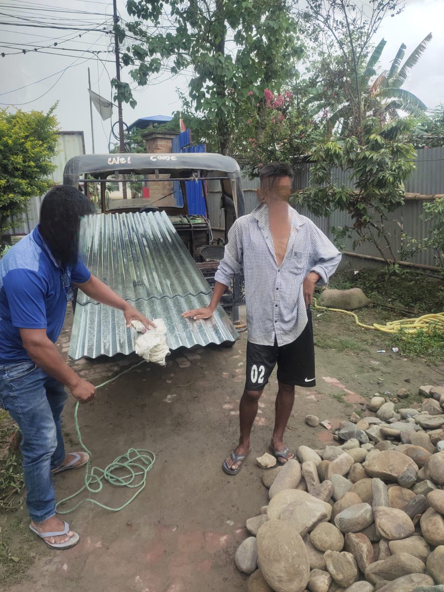 humanaidint's tweet image. In #Manipur, floods have swept away homes- many who were already displaced have now lost even their temporary shelters.

With support from #StartFund and @LOCAL_India_23  member @PrdaManipur1988 , we’re reaching 100 of the most vulnerable families with critical shelter support.