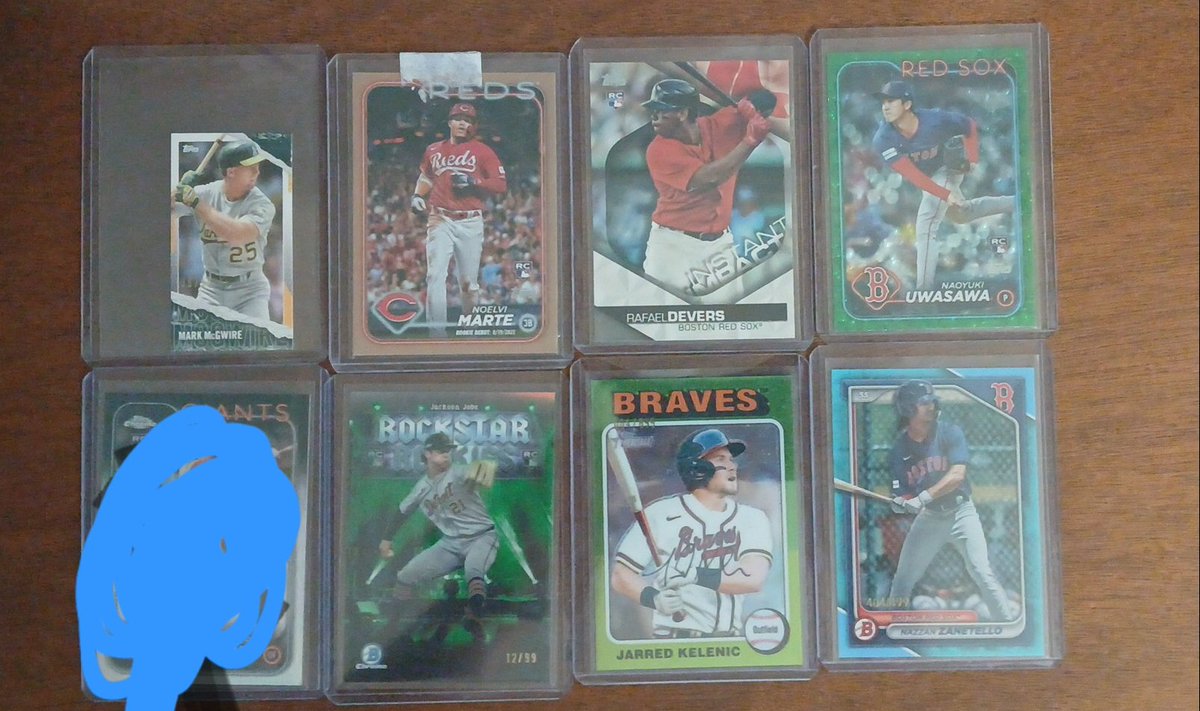 VTwins2008's tweet image. Looking to trade/sell these lmk if interested!
McGwire /50
Jobe /99
Zanetello/499