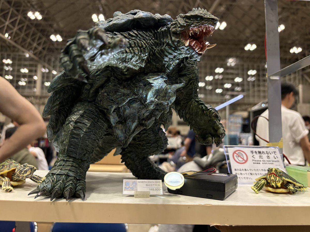 cosoOmo's tweet image. KAME HOUSE (@skame34)さま。

リバガメのディティール👏

#WF2025S
#ワンフェス2025S