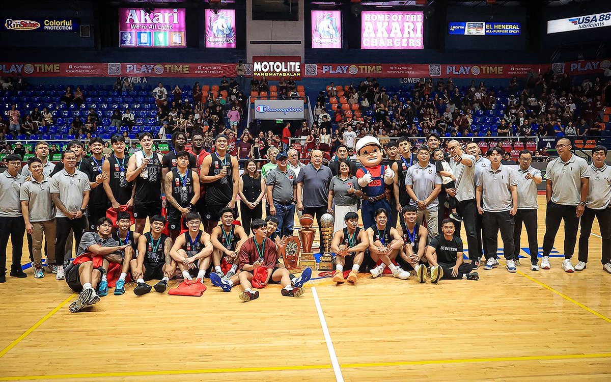 UP Fighting Maroons remain the standard, winning the PlayTime Cares #Filoil2025 Preseason Cup for the third straight year!