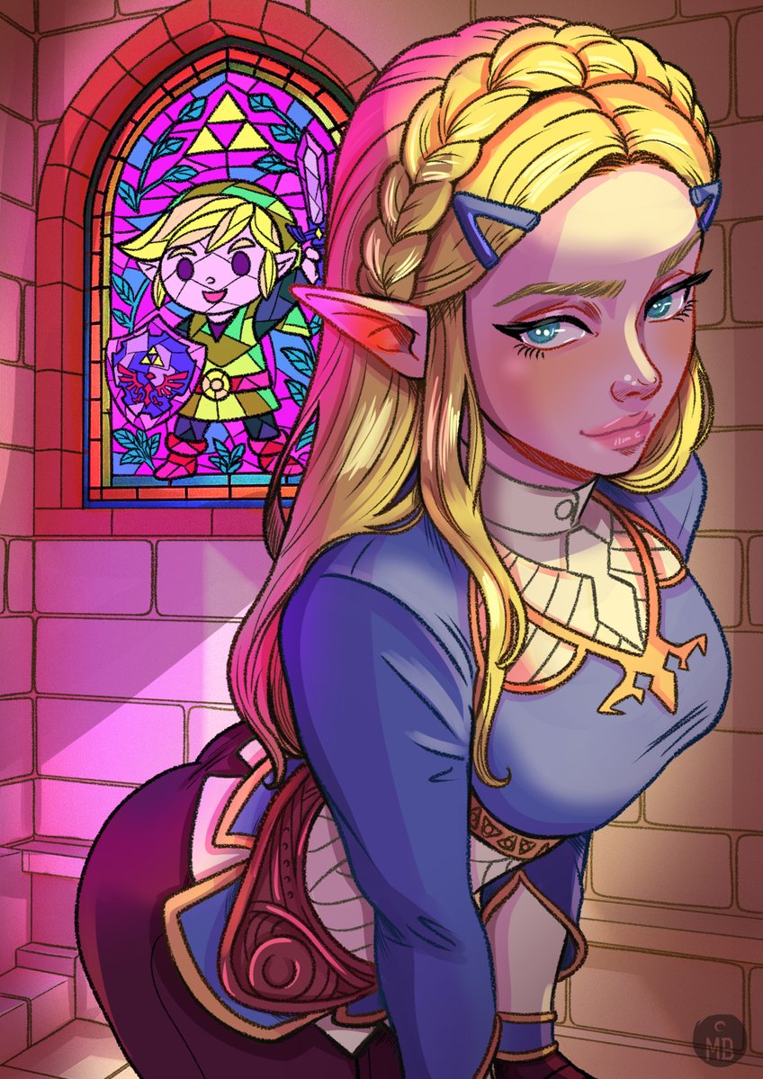 ladywildnimue's tweet image. ¡Buenos díaaaas! Ya está terminada ✨
Como sabéis, aún quedan unas cuantas versiones más (y quiero que me ayudéis a elegir Zeldas de otros juegos). Mientras tanto, si os gusta, me haría mucha ilusión que lo compartierais para llegar a más gente 💜

#Zelda #Breathofthewild
