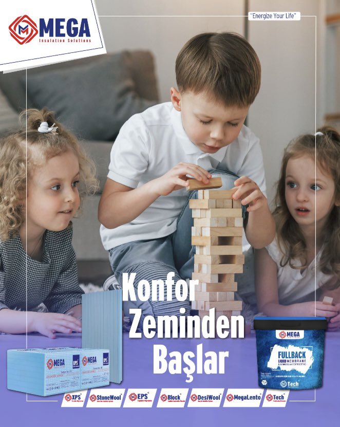 megainsulation's tweet photo. Mega ürünleriyle yapıların zeminini koruyun. Nem ve küf oluşumunu engelleyen MEGA ürünleriyle yaşam alanlarında konfor zeminden başlasın.

#megainsulationsolutions #yaltımınmegası
#ısıyalıtım #sesyalıtım #zeminyalıtımı 
#energizeyourlife https://t.co/C30qR47P5l