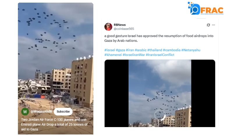 DFRAC_org's tweet image. #Fact_Check

DFRAC conducted a thorough research on the viral video and the claim and found it to be misleading. The keyframes of the concerned video were searched on Google Images. We came across the same video on YouTube, posted by a channel named ‘WaqasAhd8’ on 28 July 2025.…