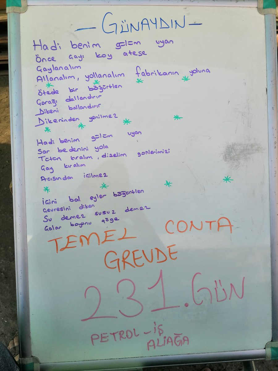 temelcontagrev's tweet image. Temel Conta Grevde 231. Gün!
231 gündür direniyoruz, 231 gündür emeğimizin onuru için ayaktayız!
Bizi yok sayanlara, emeğimizi hiçe sayanlara karşı susmadık, susmuyoruz!
Bu direniş sadece bir iş yerinin değil, tüm işçi sınıfının sesidir.
Yaşasın onurlu grevimiz✊️