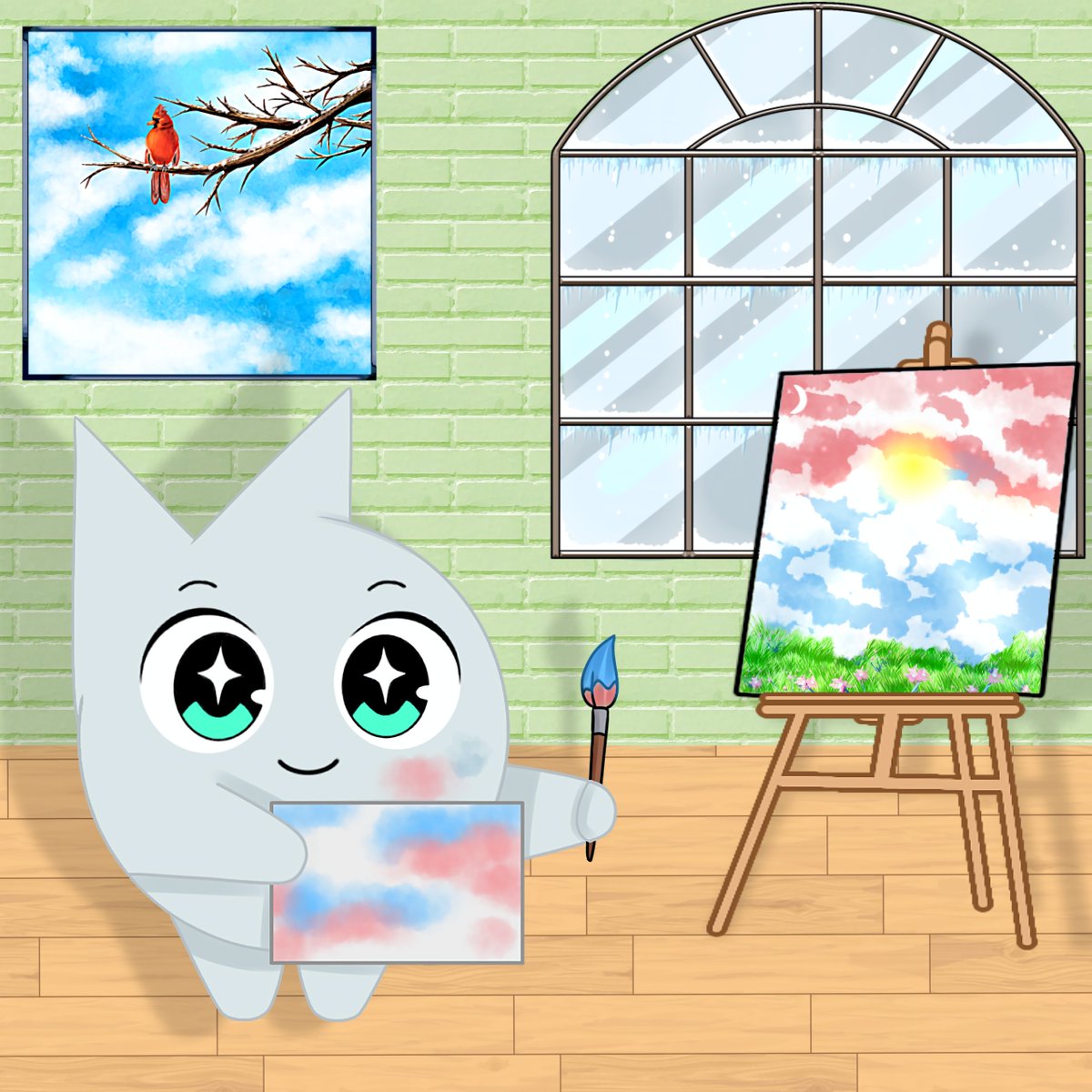 Wnanta Kitty (@0xwnanta) on Twitter photo Looks like Sprite’s canvas is catching all the colors of happiness today! 🌤️🎨
Hirys <a href="/irys_xyz/">Irys (✧ᴗ✧)</a> 💙 Looks like Sprite’s canvas is catching all the colors of happiness today! 🌤️🎨
Hirys <a href="/irys_xyz/">Irys (✧ᴗ✧)</a> 💙