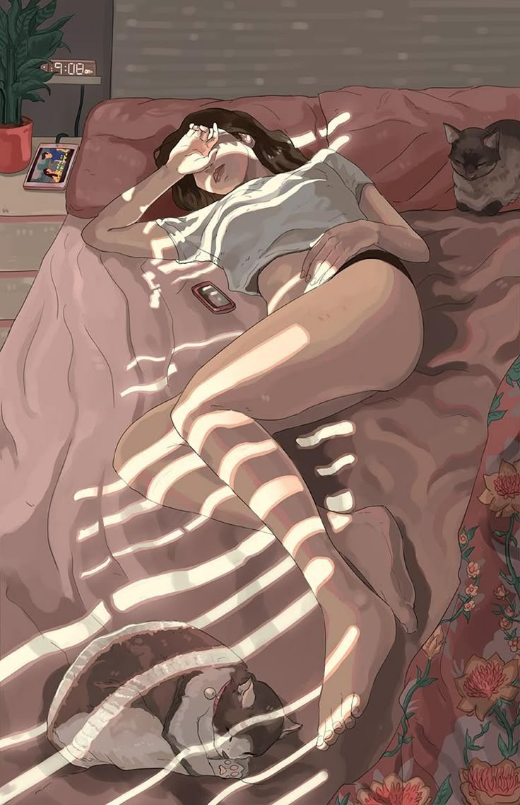 AmraSeldon's tweet image. Bon dia!
Heu dormit bé?
Ja fa estona que m'he llevat, dutxat i esmorzat, però m'he esperat a les 9:08 per a que el tweet coincidís amb l'hora del despertador de la imatge...
Amunt!
Som-hi!
(desconec l'autoria del dibuix)