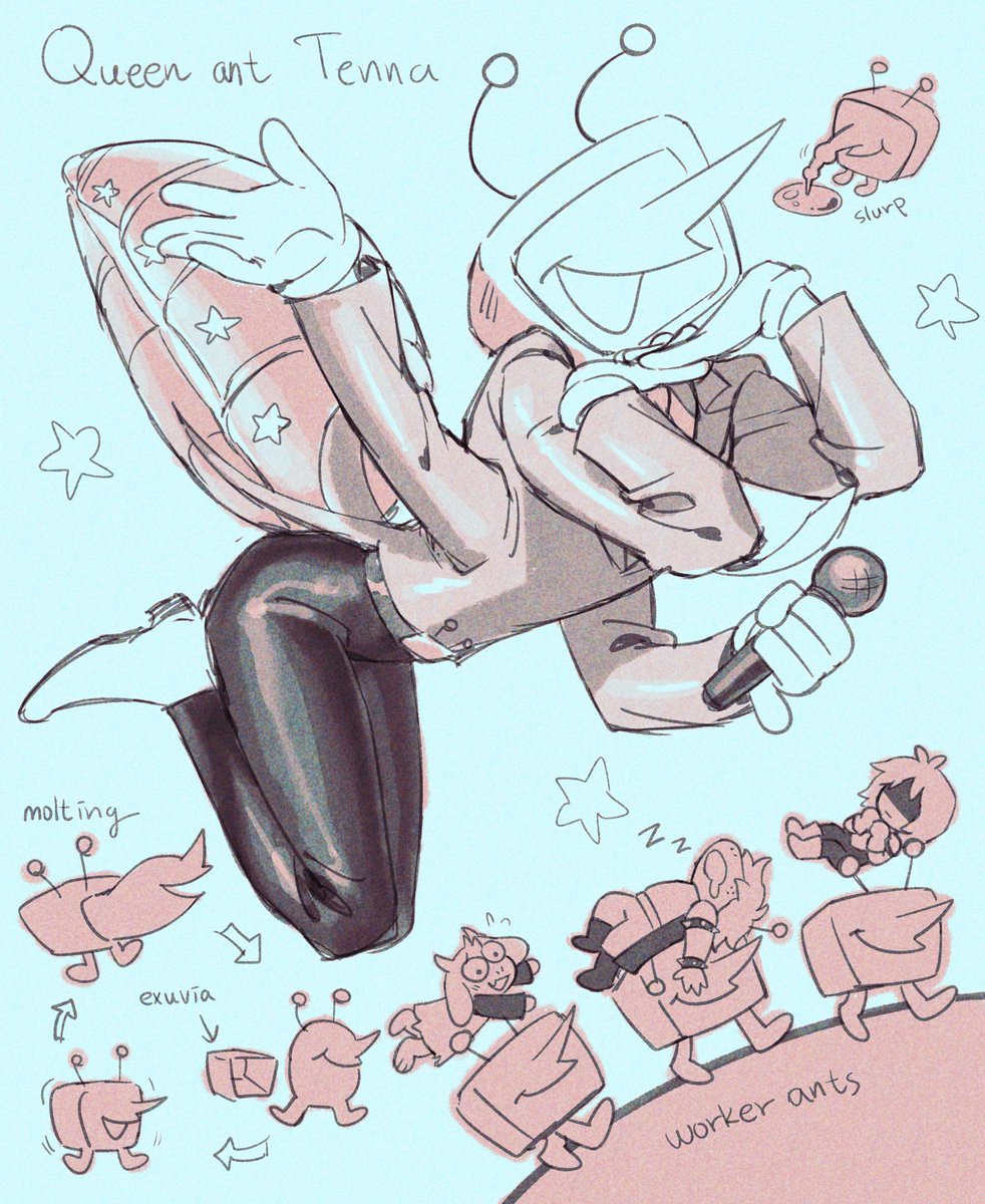 cindy11197915's tweet image. silly tv ant
#deltarune #deltarunefanart #tenna