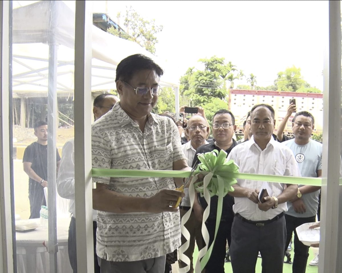 MhaYanthan's tweet photo. Pleased to inaugurate the Naga Organic Outlet at Chumukedima this morning.

This outlet, opened under the initiative of MOVCD-NER, is a significant step forward in promoting organic farming and marketing the produces. The outlet will enable aggregation and sale of certified organic produces, bringing greater visibility for the “Naga Organic” brand, and building trust in the quality of our local produce. 

This outlet is more than just a market space, it is a symbol of our farmers' resilience, a testimony to the their hard work, and a reflection of our commitment to sustainable agriculture. 
Let us continue to support our farmers and choose organic for a healthy living! 
@AgriGoI @MyGovNagaland @AgriNgl
