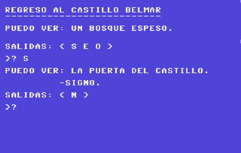 SpectrumAndRet1's tweet image. Return to Belmar's Castle -C64-: Fantástica aventura texto para el C64. spectrumandretronews.es/2025/07/return…