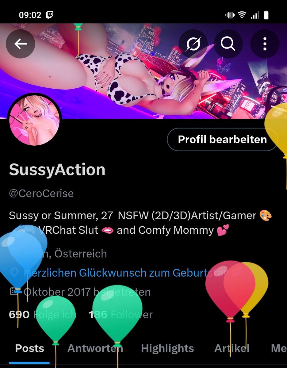 Getting surrounded by big soft balls again, oh noo.... :3