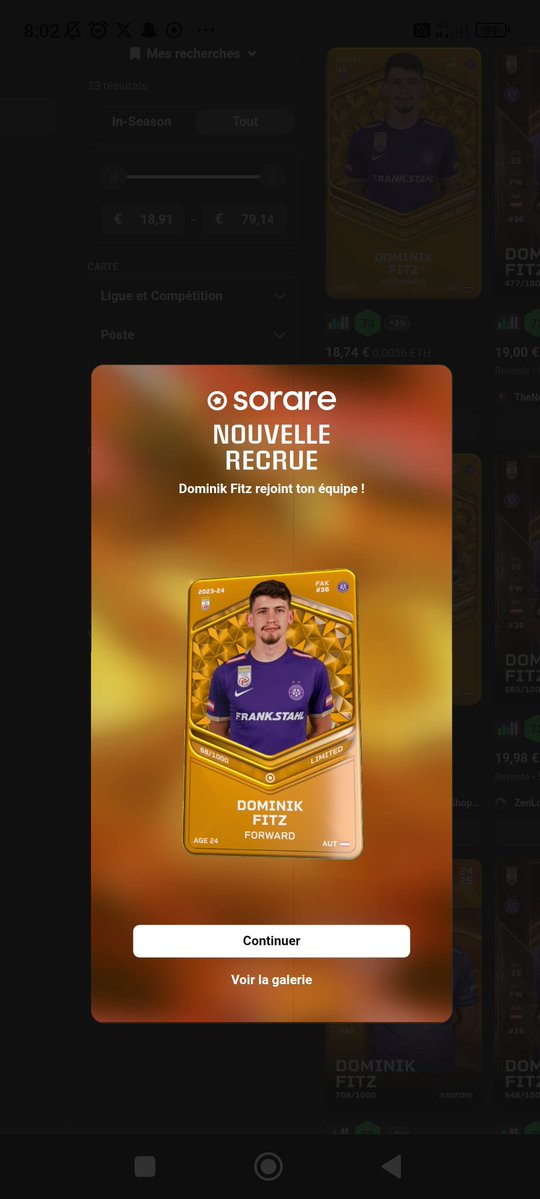 🆕 🐐

#Sorare