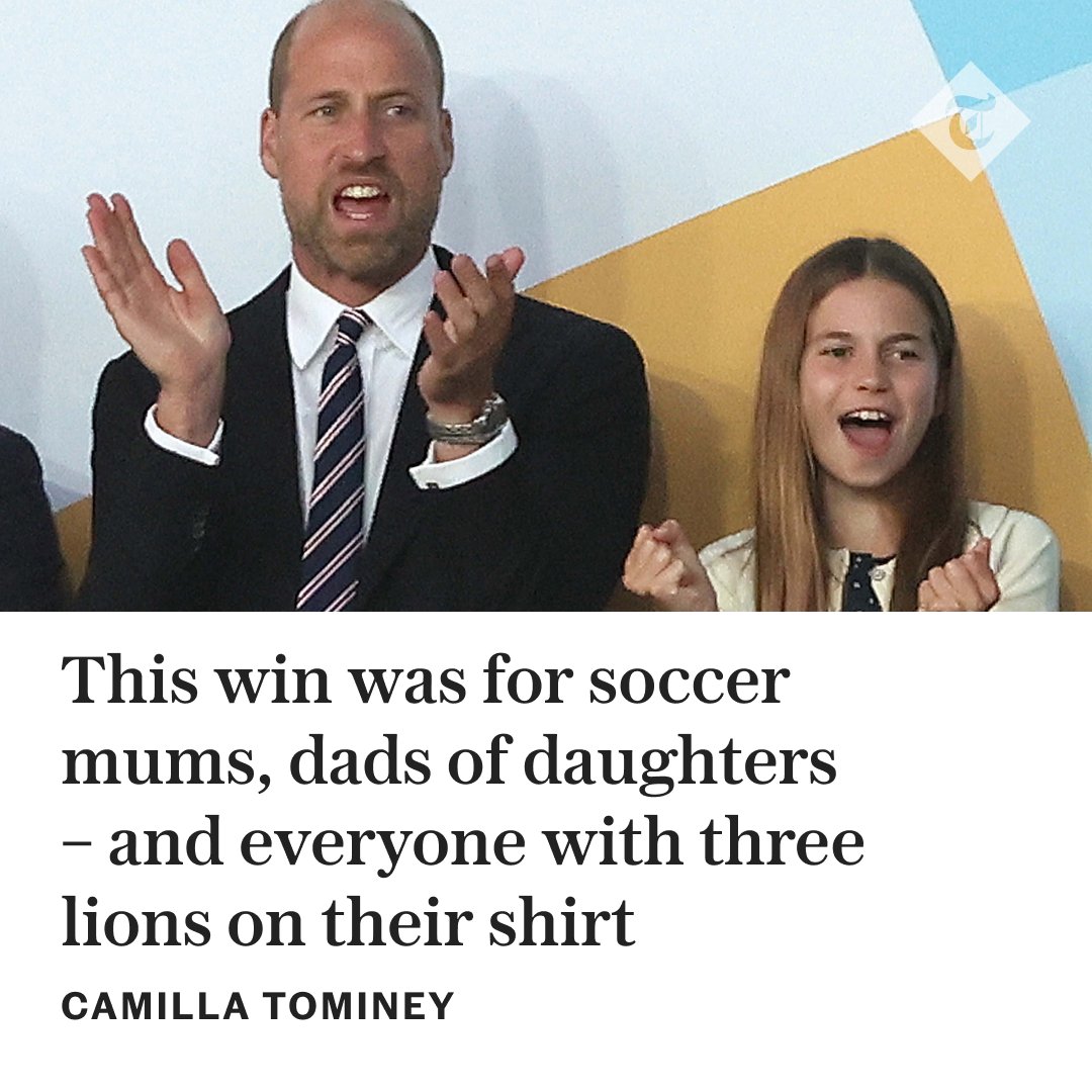 The Telegraph (@telegraph) on Twitter photo ✍️ 'The Lionesses proved themselves to be the pride of the nation' | Writes <a href="/CamillaTominey/">Camilla Tominey</a>
Read the column ⬇️
telegraph.co.uk/news/2025/07/2… ✍️ 'The Lionesses proved themselves to be the pride of the nation' | Writes <a href="/CamillaTominey/">Camilla Tominey</a>
Read the column ⬇️
telegraph.co.uk/news/2025/07/2…