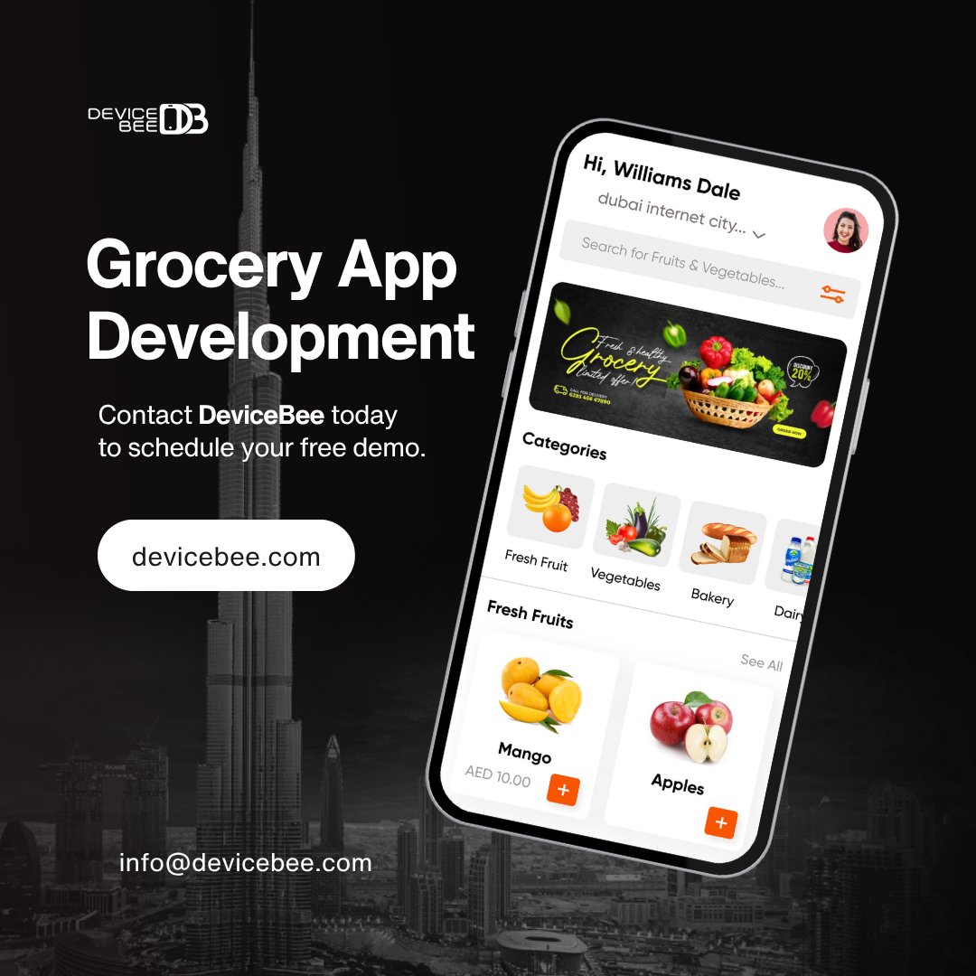 Devicebee's tweet image. #Grocery Delivery App Like #InstaShop with #DeviceBee

Launch your own InstaShop-style grocery app with DeviceBee — the best app development company in #Dubai!

Real-time orders
fast delivery
secure payment &amp;amp; more

Visit for more info devicebee.com