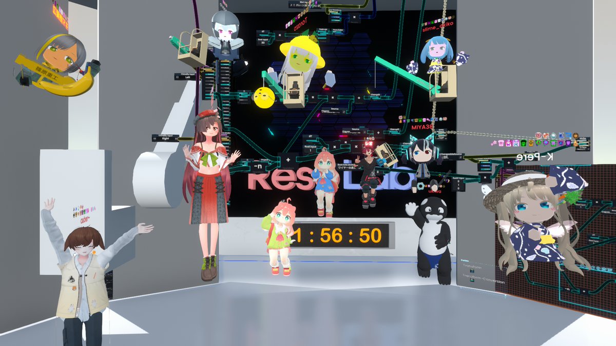 pereblacktail's tweet image. 19~20時 【Resonite】ResoLab.復習回 クレーン最終回 ワイヤーを伸び縮みさせる
配信先はこちら twitch.tv/k_pere
#Resonite