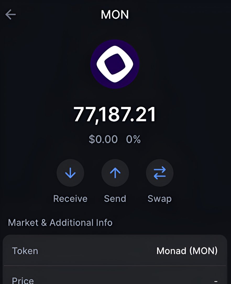 NftTcollector's tweet image. Gmonad💜

I&apos;m currently holding 77k $MON.

Looking to sweep a solid NFT collection on @monad 

What floor do you think is worth sweeping right now? Drop only genuine suggestions